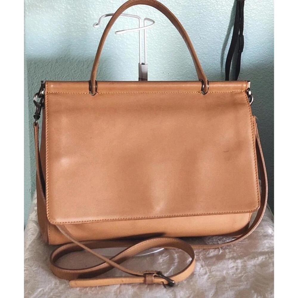Coach Vtg Camel Tan Whitney Baby Doctor Tote Bag Purse Satchel 9185 Crossbody